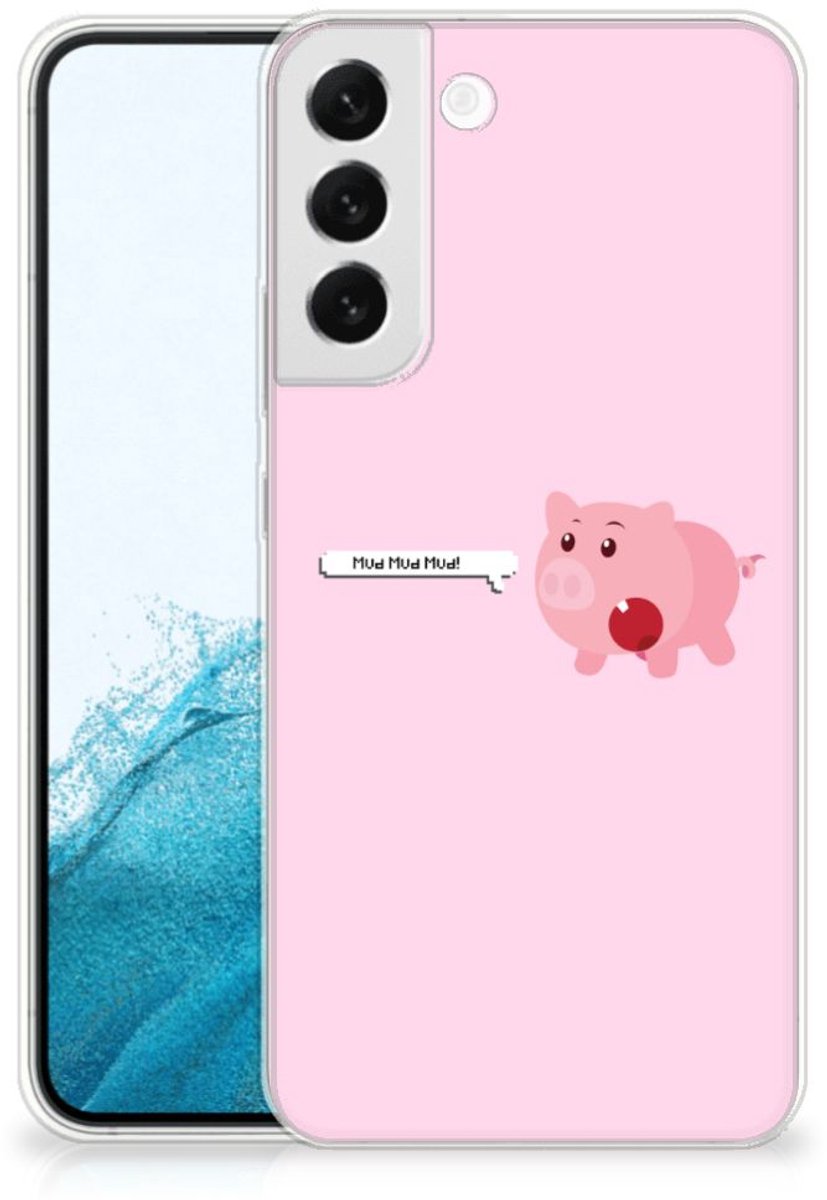Samsung Galaxy S22 Plus Telefoonhoesje met Naam Pig Mud