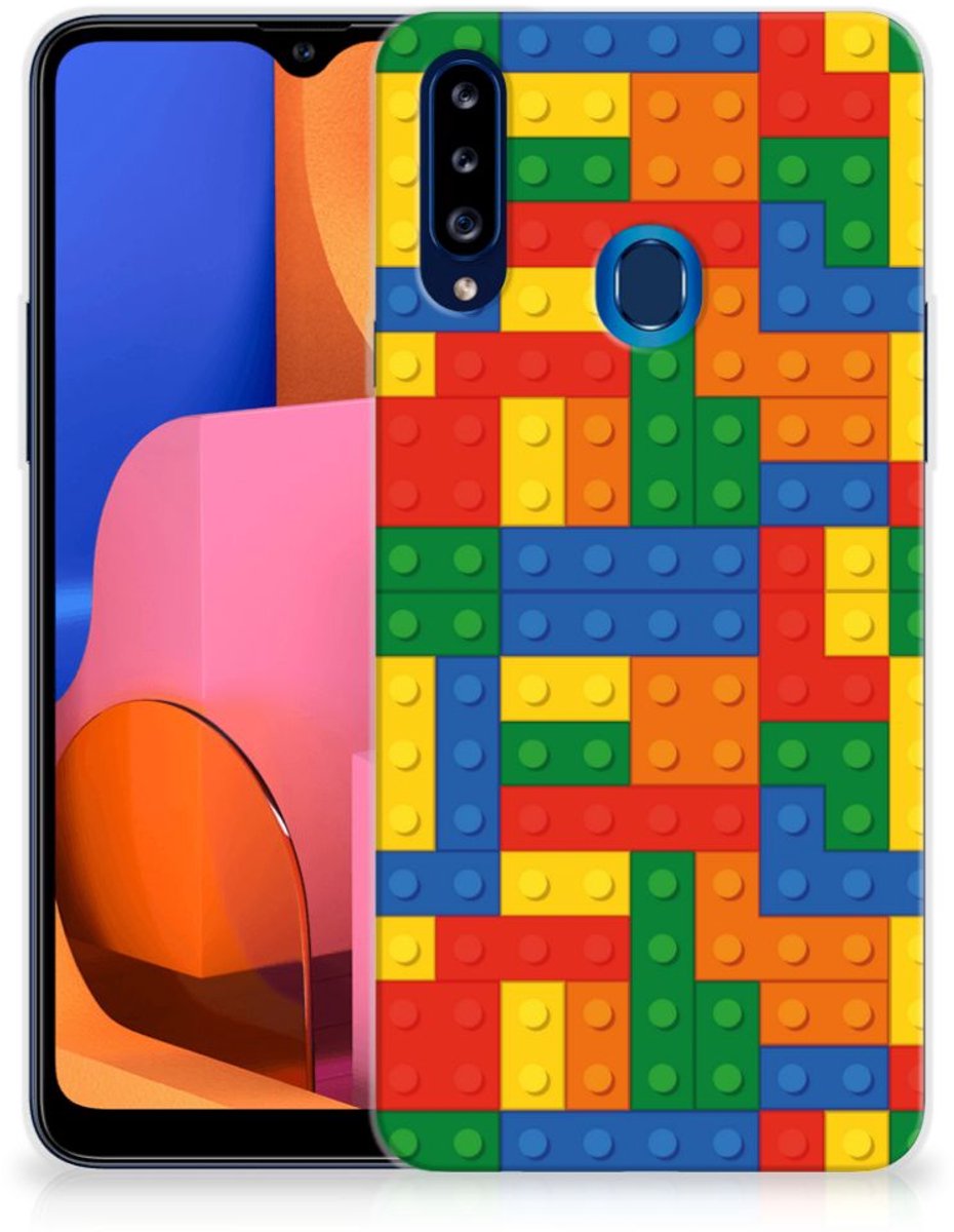 Samsung Galaxy A20s TPU bumper Blokken