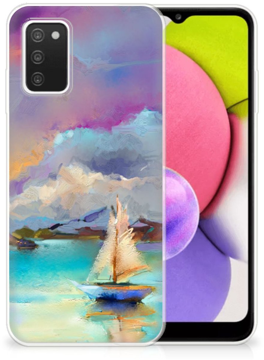 Hoesje maken Samsung Galaxy A03S Boat
