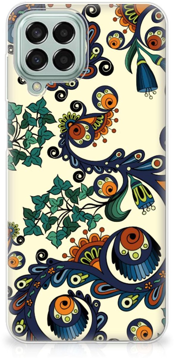 Siliconen Hoesje Samsung Galaxy M33 Barok Flower