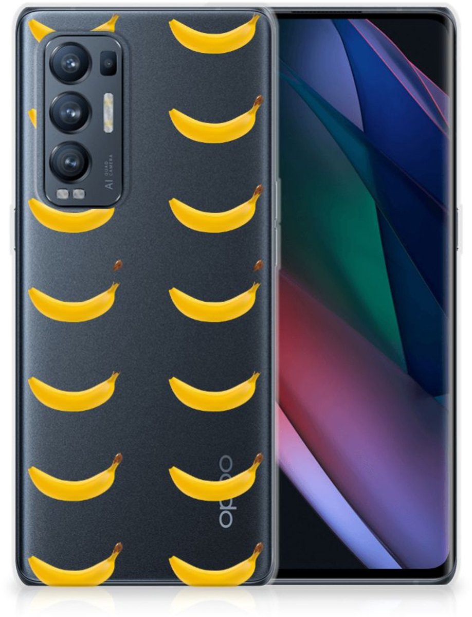 OPPO Find X3 Neo Siliconen Case Banana