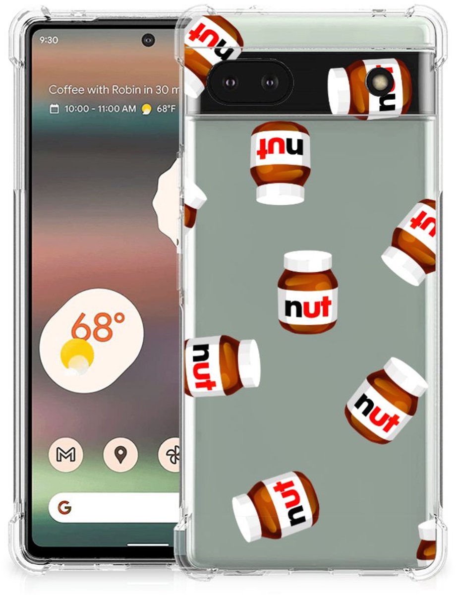 Google Pixel 6A Beschermhoes Nut Jar
