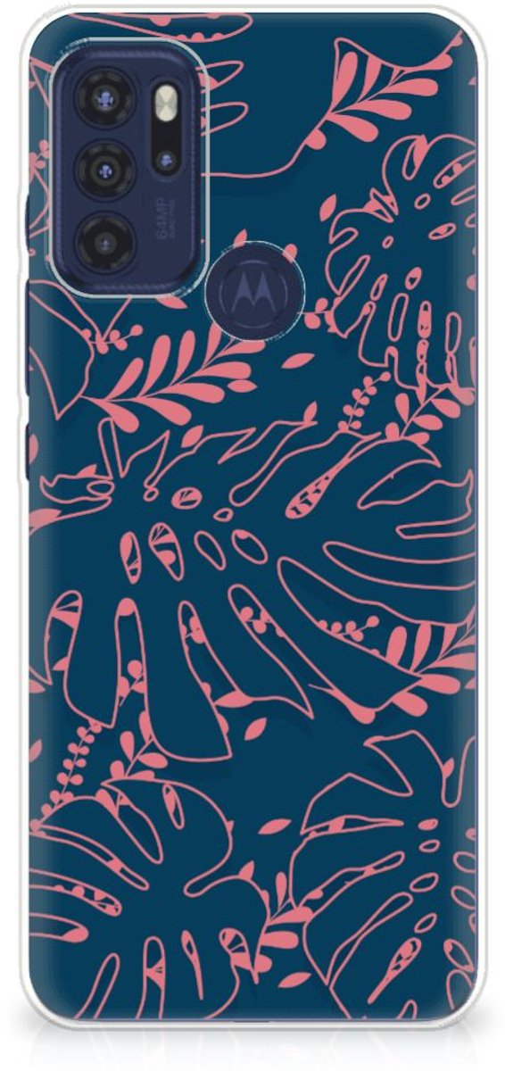 Motorola Moto G60s TPU Case Palm Leaves