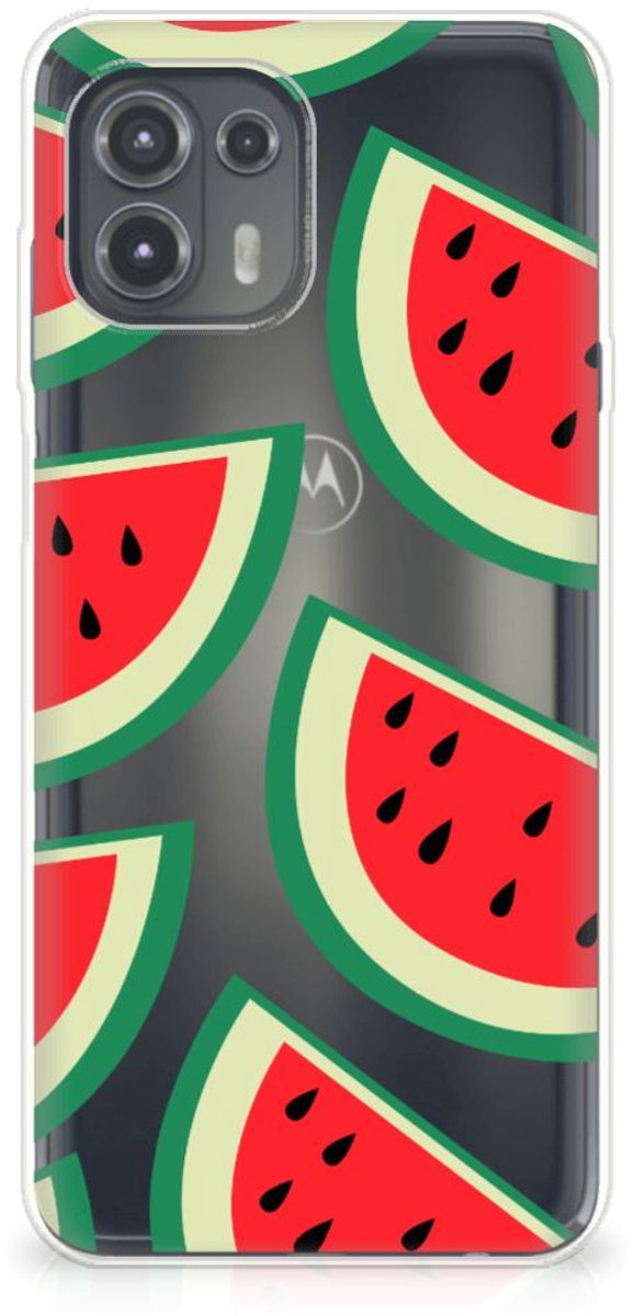 Motorola Edge 20 Lite Siliconen Case Watermelons