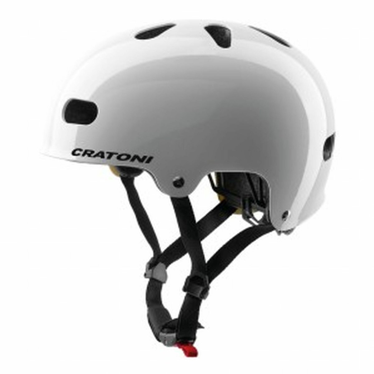 Helm Cratoni C-Mate Jr. white glossy S-M