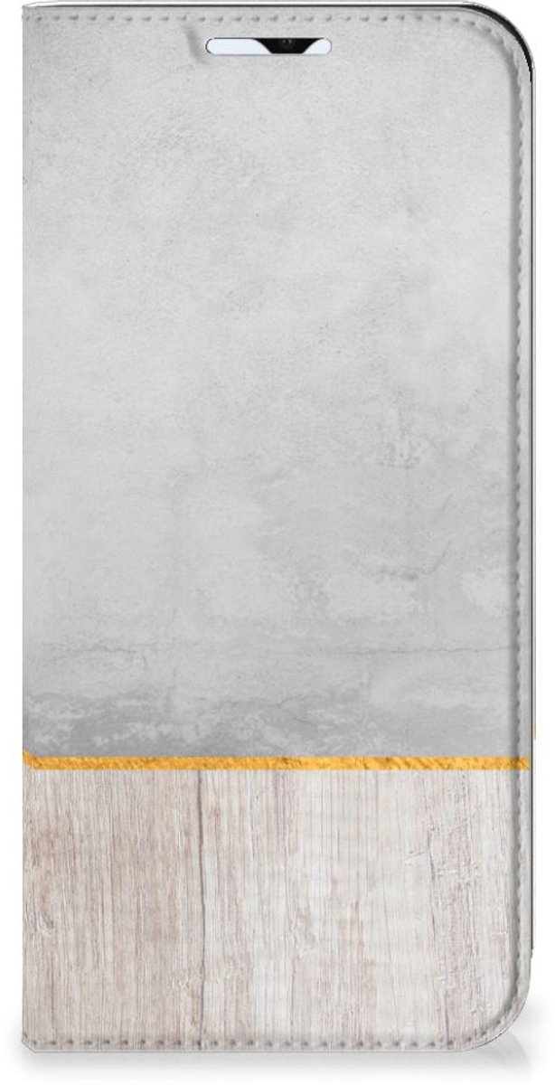 Samsung Galaxy A23 Book Wallet Case Wood Concrete