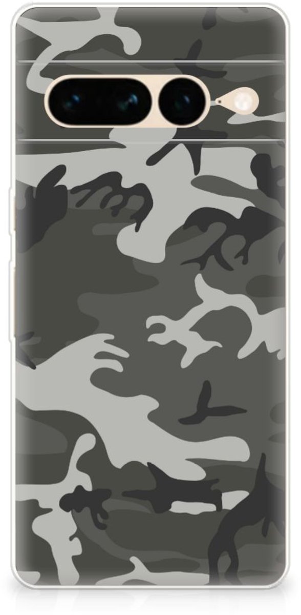 TPU Hoesje voor Google Pixel 7 Pro TPU bumper Army Light