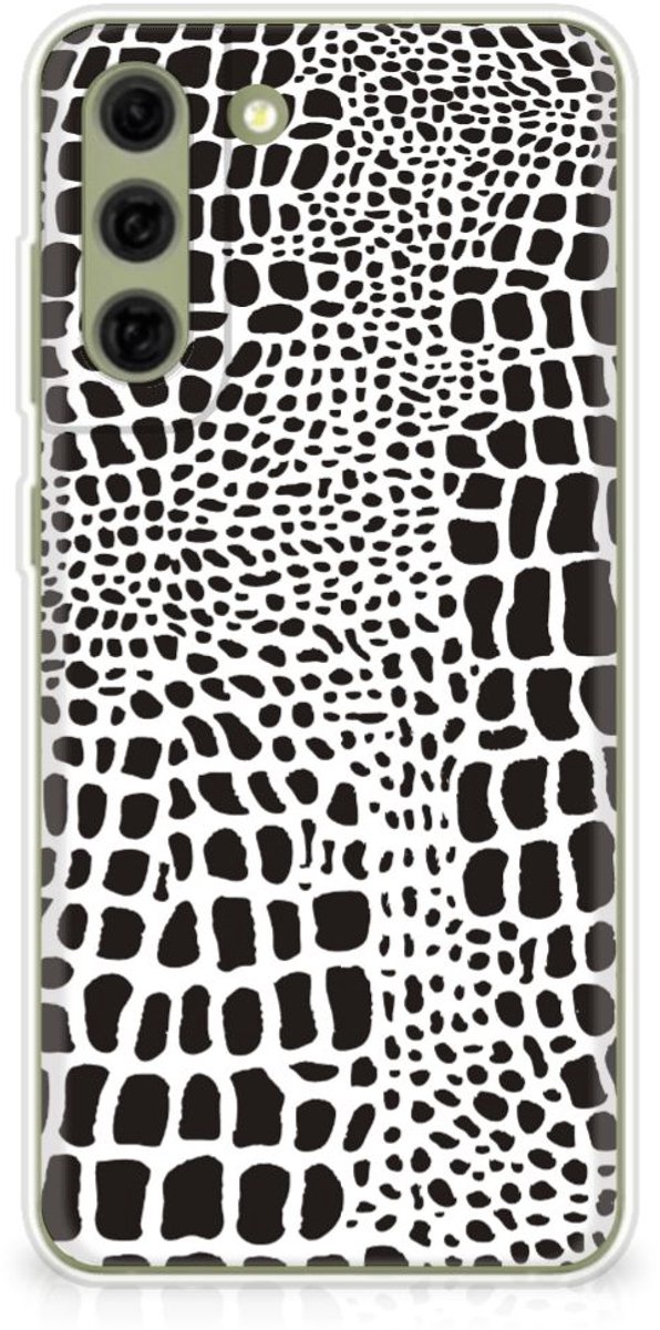 Samsung Galaxy S21FE TPU Hoesje Slangenprint