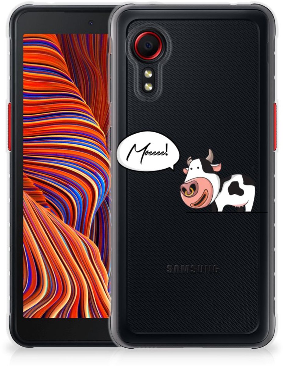 Samsung Galaxy Xcover 5 Telefoonhoesje met Naam Cheeky Cow