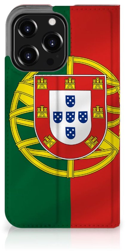 Étui pour téléphone portable iPhone 13 Pro Bookcase Drapeau portugais