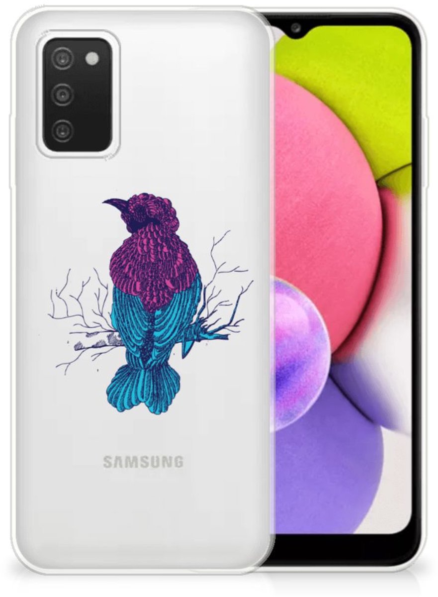 Samsung Galaxy A03S Telefoonhoesje met Naam Merel