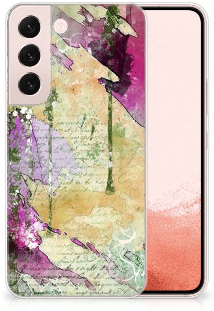 Hoesje maken Samsung Galaxy S22 Letter Painting