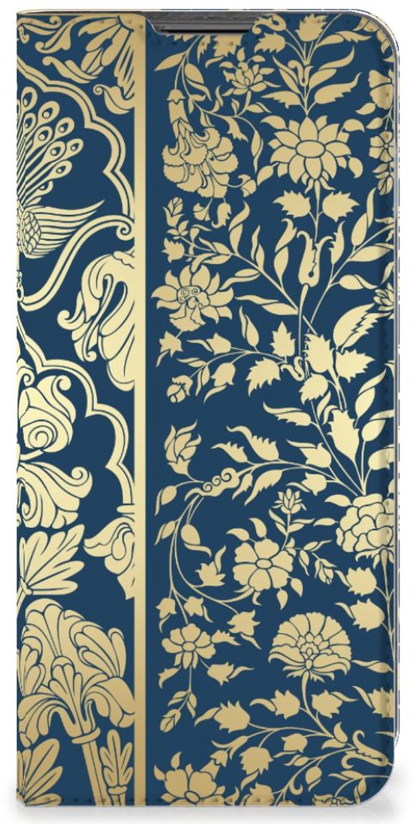 Motorola Moto G22 Smart Cover Beige Flowers