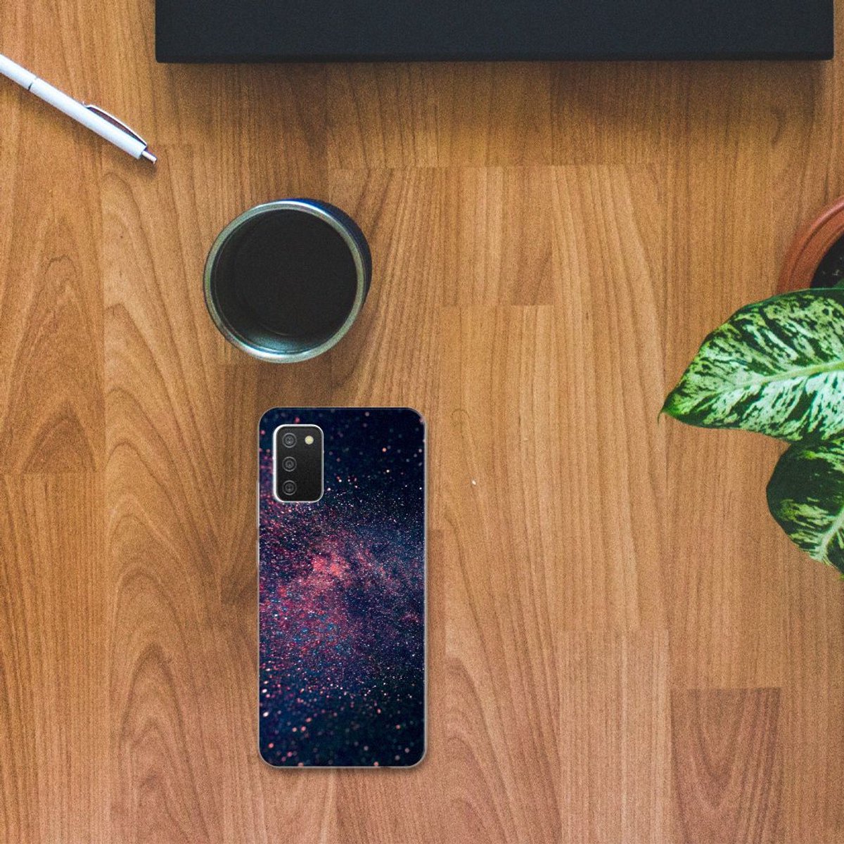 Samsung Galaxy A02s TPU Hoesje Stars
