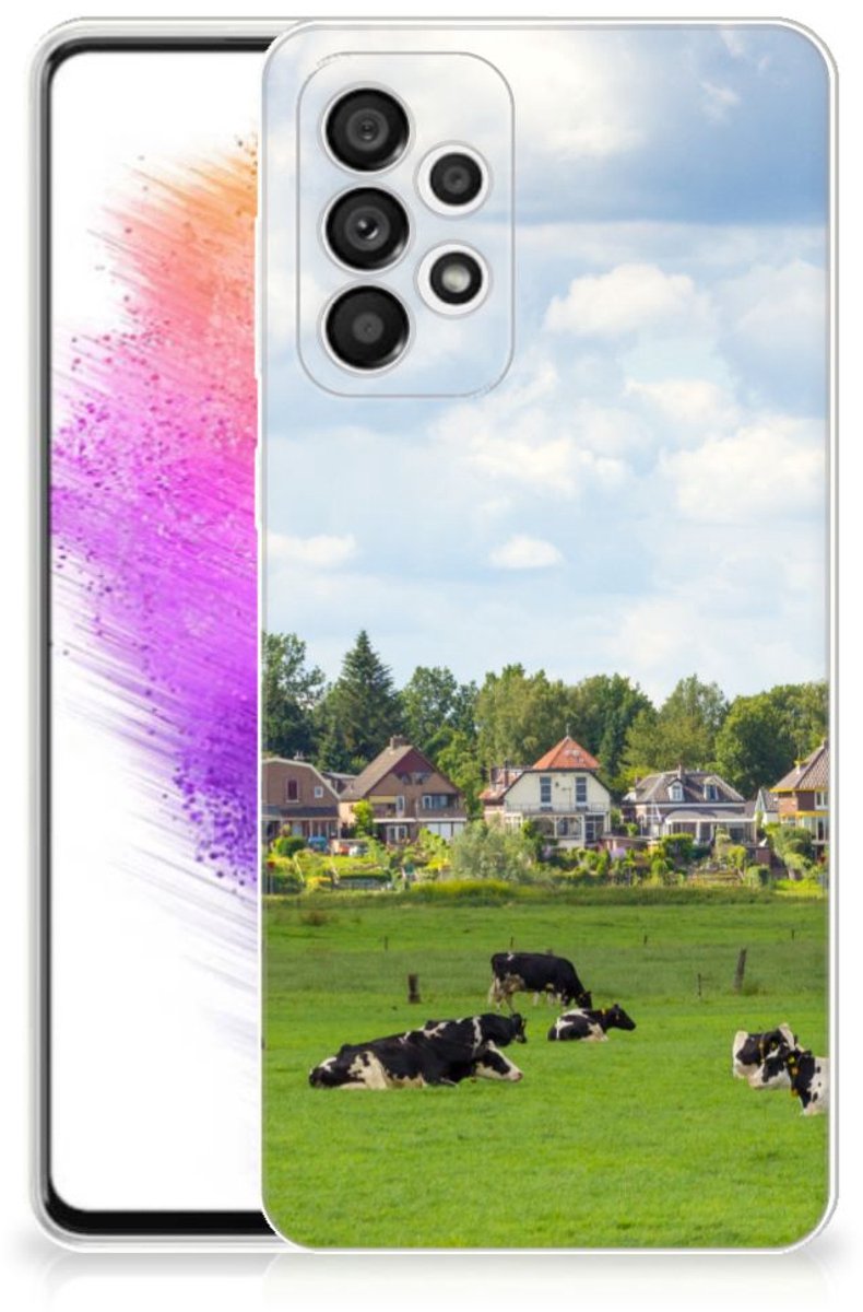 Samsung Galaxy A73 5G TPU Hoesje Koeien