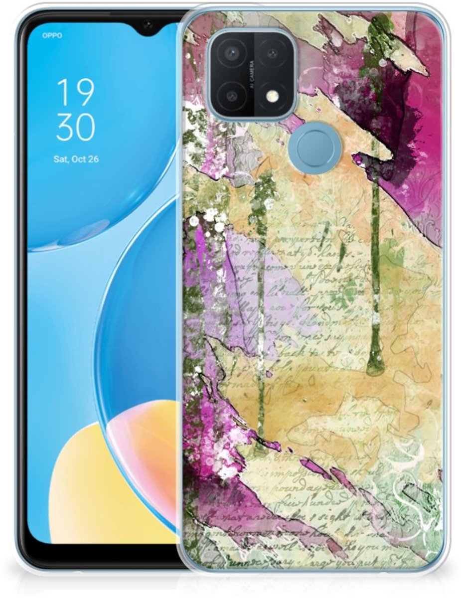 Hoesje maken OPPO A15 Letter Painting