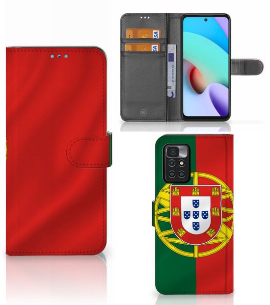 Bookcase Xiaomi Redmi 10 | Étui pour téléphone portable Redmi Note 11 4G Portugal