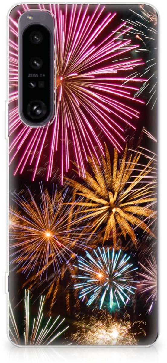 Sony Xperia 1 IV Silicone Back Cover Vuurwerk