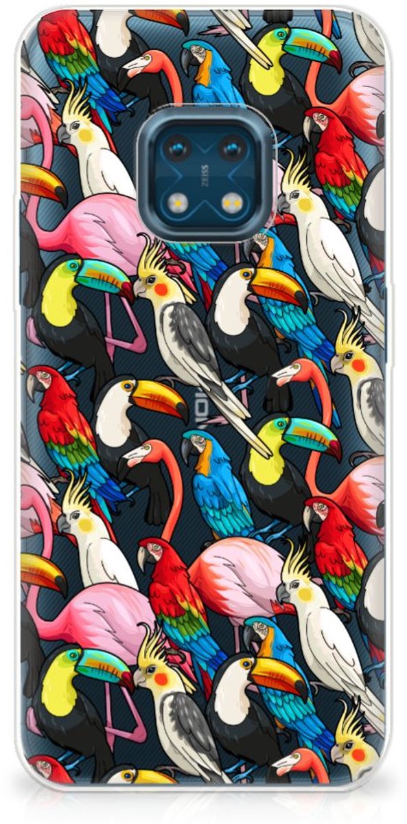Nokia XR20 TPU Hoesje Birds