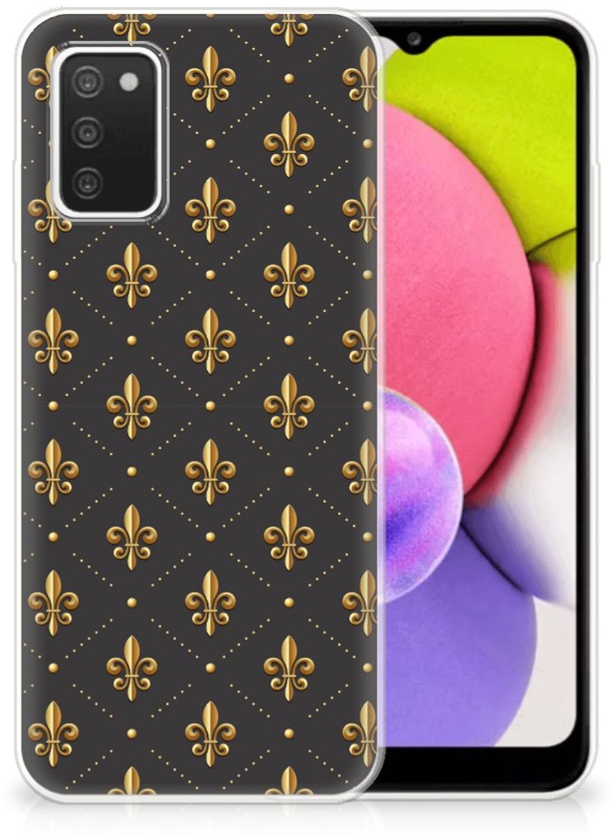Samsung Galaxy A03S TPU bumper Franse Lelie