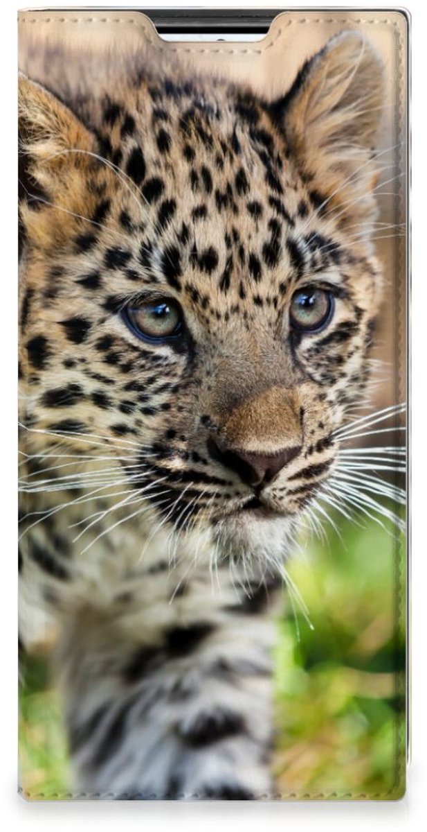 Samsung Galaxy S22 Ultra Hoesje maken Baby Luipaard