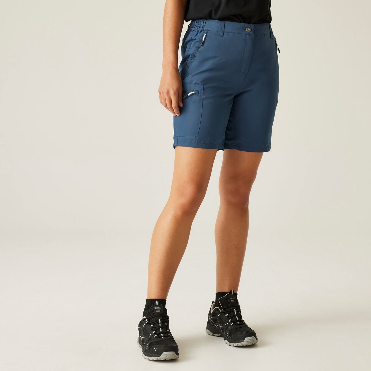 Short Hiking Dames Lichtgewicht Blauw