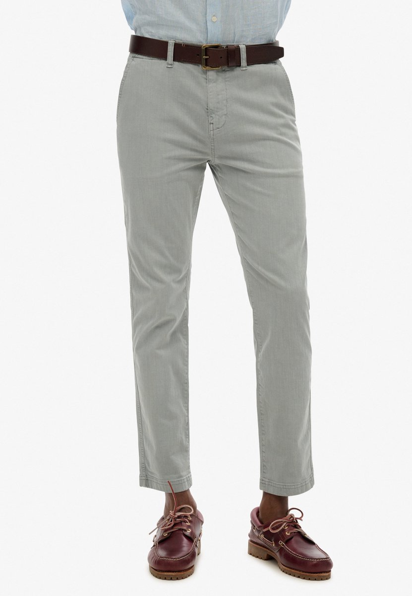 Superdry International chinobroek Heren Broeken Silverview