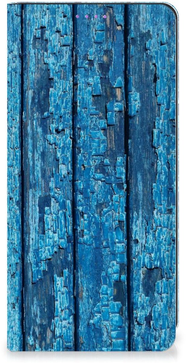 Xiaomi Redmi Note 13 Pro Plus Book Wallet Case Wood Blue
