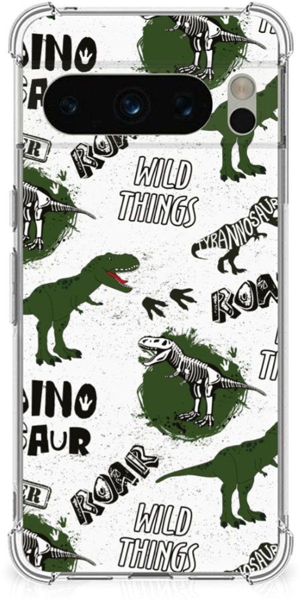 Case Anti-shock voor Google Pixel 8 Pro Dinosaurus