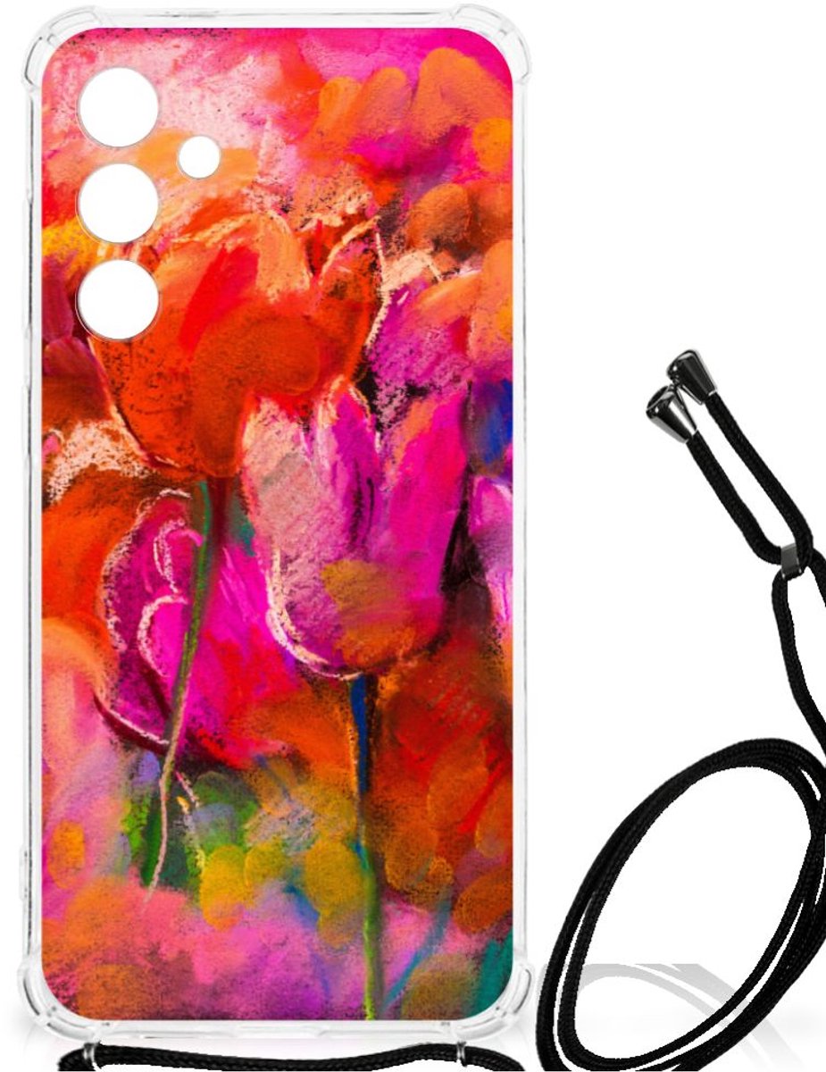 Back Cover Samsung Galaxy A55 Tulips