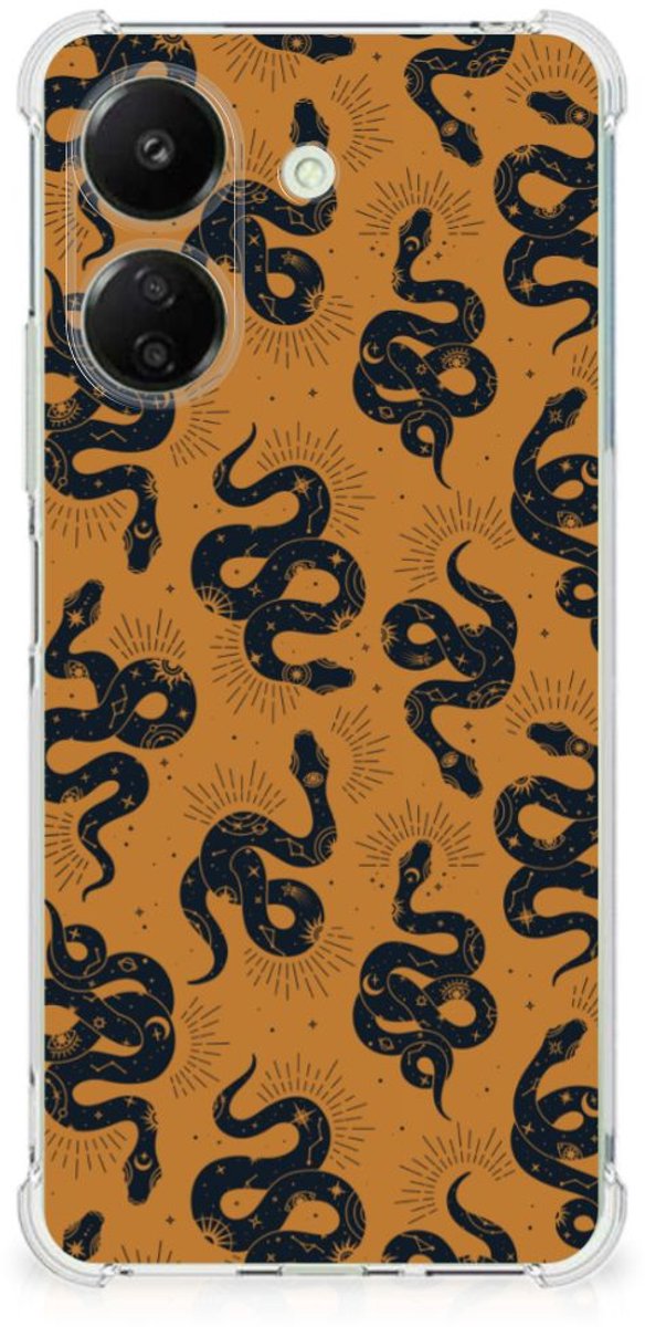Case Anti-shock voor Xiaomi Redmi 13C 4G Snakes