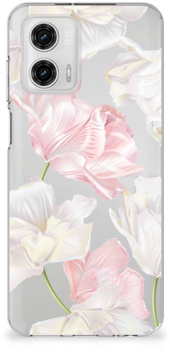 Motorola Moto G73 TPU Case Lovely Flowers