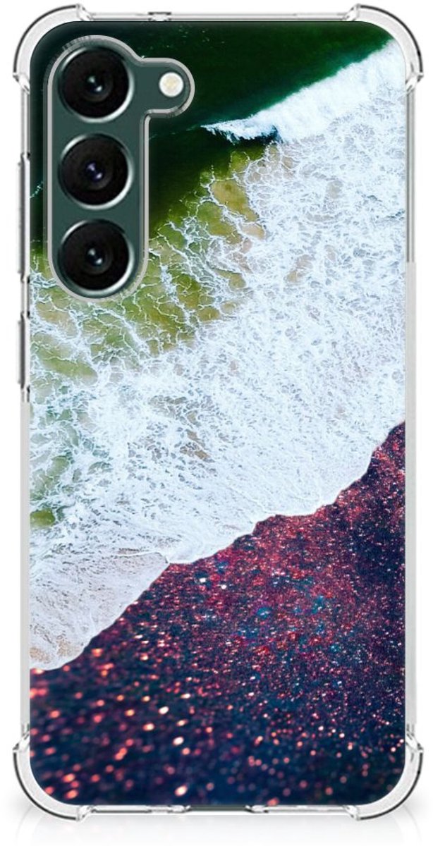 Samsung Galaxy S23 Plus Shockproof Case Sea in Space