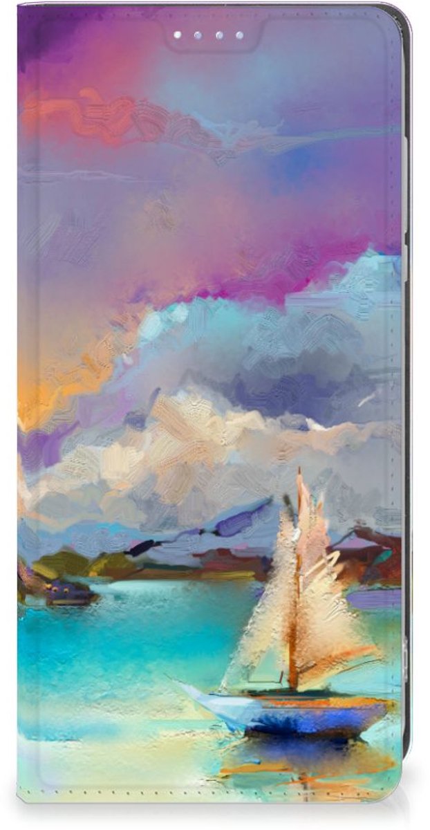 Bookcase Motorola Moto G84 Boat