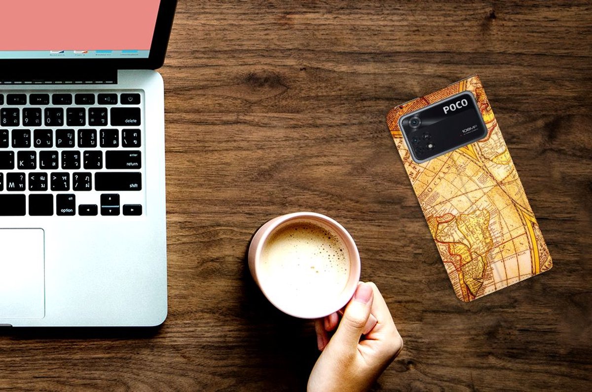 Poco X4 Pro 5G Book Cover Kompas