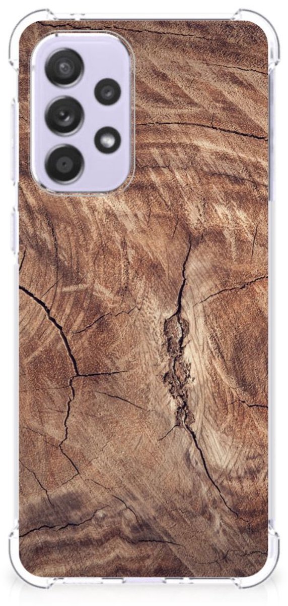 Samsung Galaxy A33 Stevig Telefoonhoesje Tree Trunk