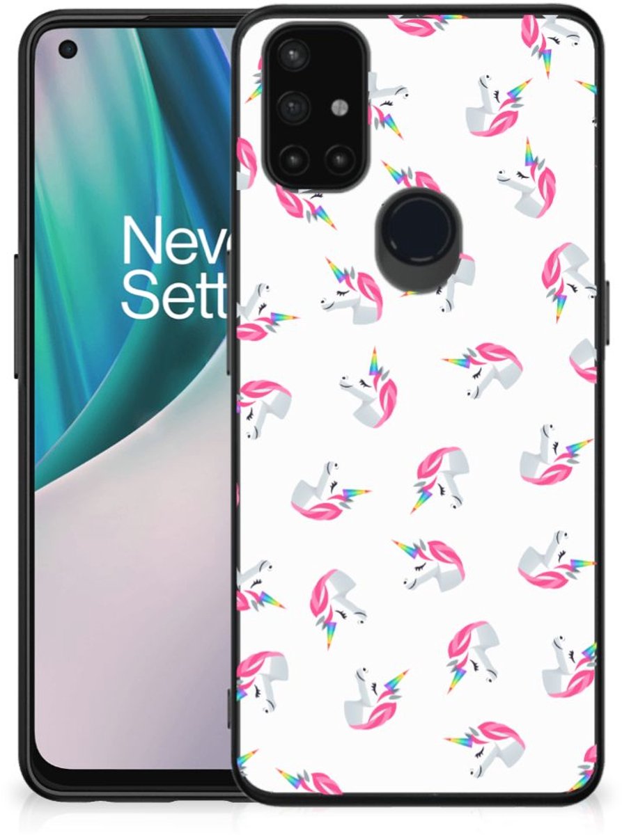 Back Cover voor Back Case voor OnePlus Nord N10 5G Unicorns