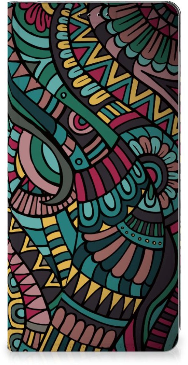 Motorola Edge 40 Neo Hoesje met Magneet Aztec