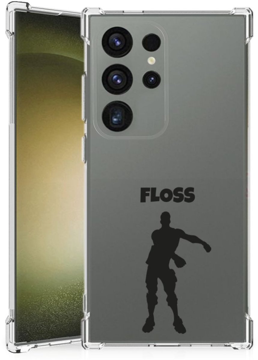 Samsung Galaxy S24 Ultra Stevig Bumper Hoesje Floss