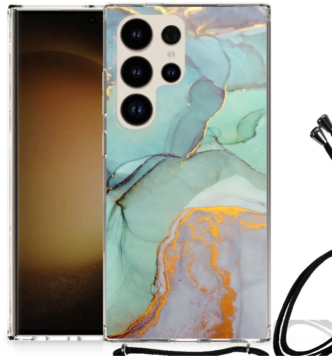 Back Cover voor Samsung Galaxy S24 Ultra Watercolor Mix