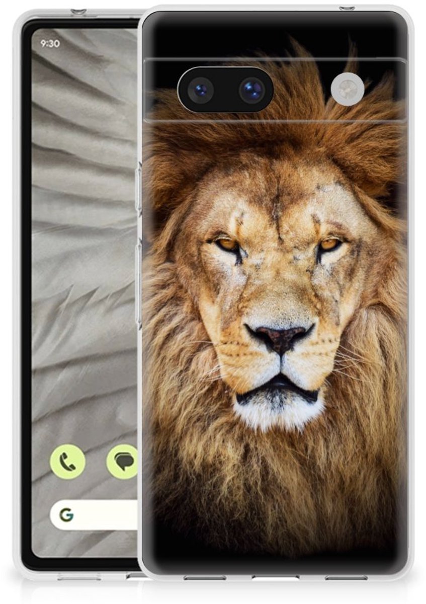 Google Pixel 7A TPU Hoesje Leeuw
