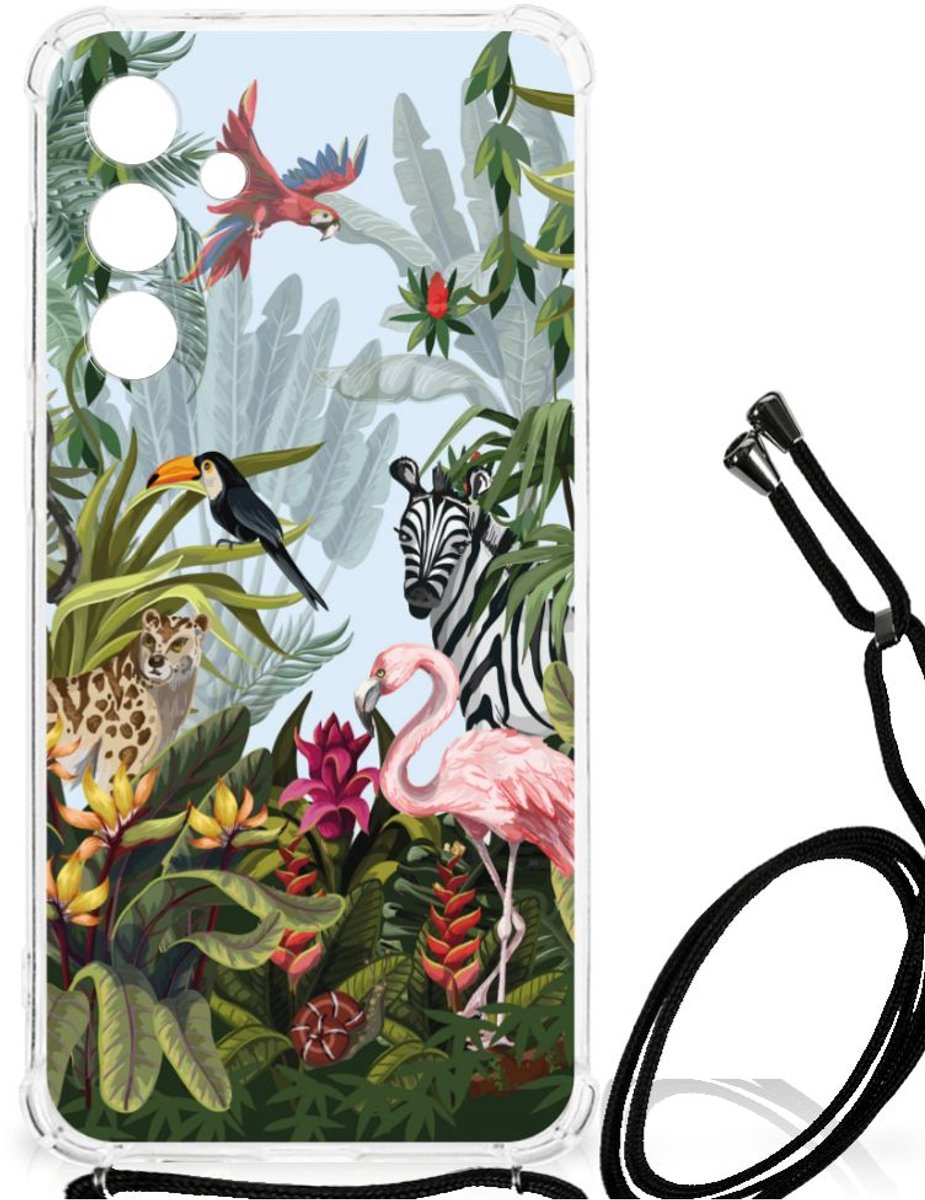 Case Anti-shock voor Samsung Galaxy A55 Jungle