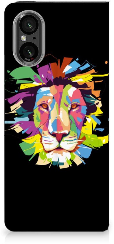 Étui magnétique Sony Xperia 5 V couleur Lion