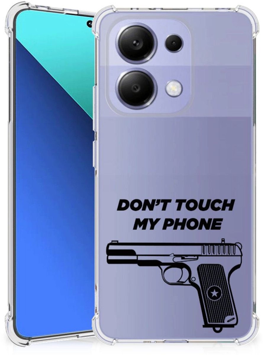 Xiaomi Redmi Note 13 4G Anti Shock Case Pistol DTMP