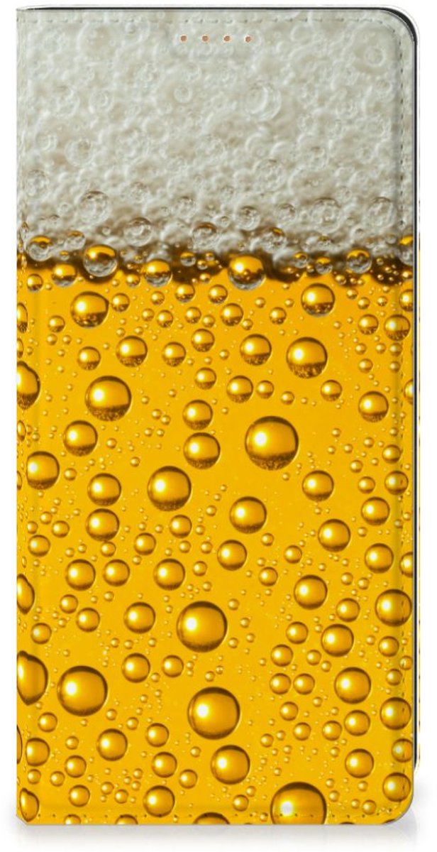 Motorola Moto G34 Flip Style Cover Bier