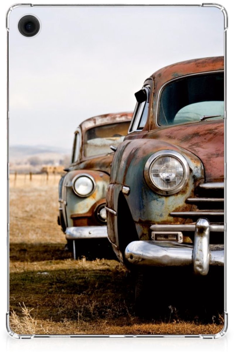 Samsung Galaxy Tab A9 Plus Tablet Backcover met foto Vintage Auto
