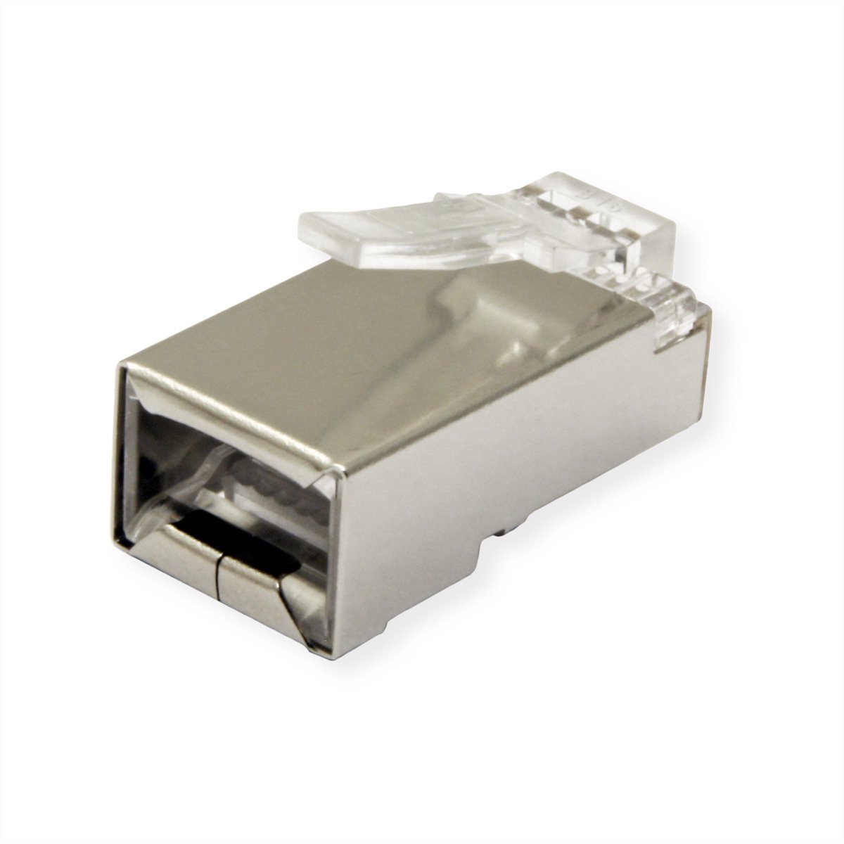 ROLINE modulaire connector, afgeschermd, Cat.5e (klasse D), 10 St.