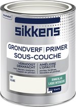Sikkens Grondverf Binnen - Wit - 750 ml