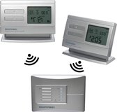 Bol.com Multi-zone digitale programmeerbare draadloze thermostaat - Ontvanger kamerthermostaat draadloos & mobiel - Verwarming a... aanbieding