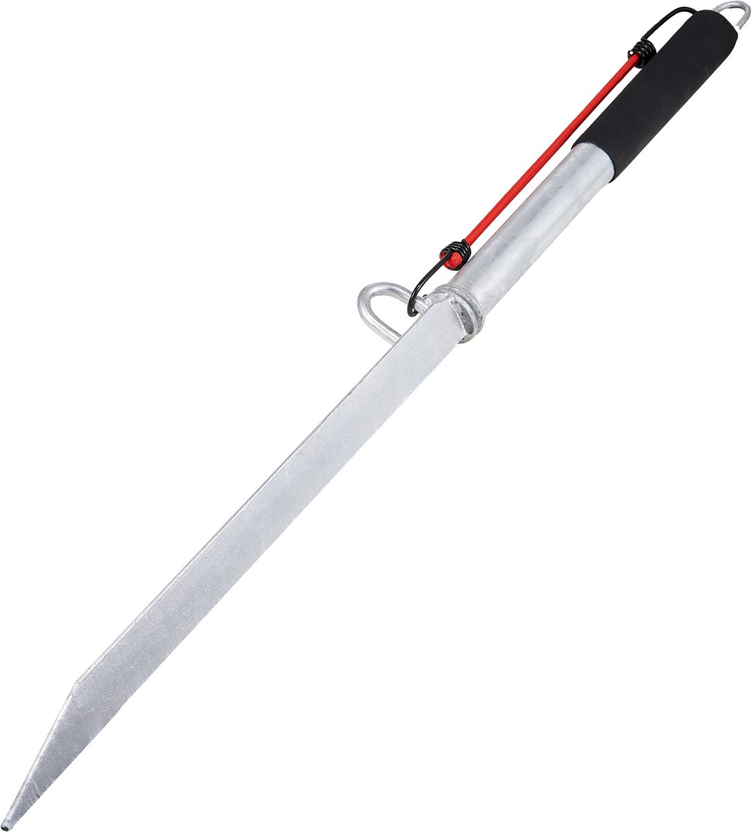 VEVOR 8.1 x 5.5 x 98.5 cm Bootstrandanker, Gegalvaniseerd Koolstofstaal, Brede Compatibiliteit en Veilige Bevestiging, Geschikt voor Pontons, Motorboten en Kleine Waterscooters, Zwart